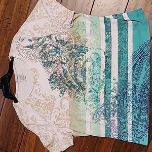 Bon Worth Ladies Short Sleeve Top